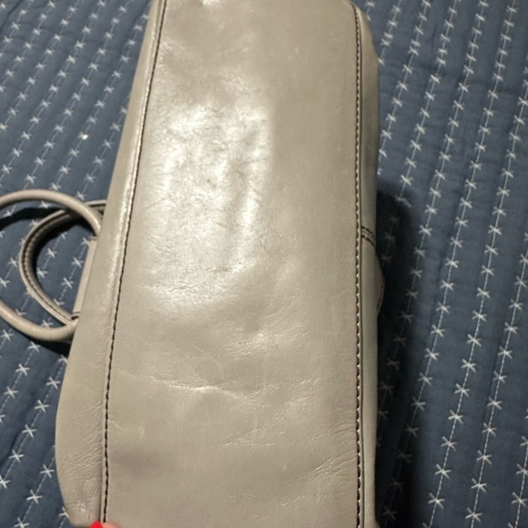 Nwot Sheila Medium Satchel. Light grey polished leather. Perfect condition. - Picture 7 of 7